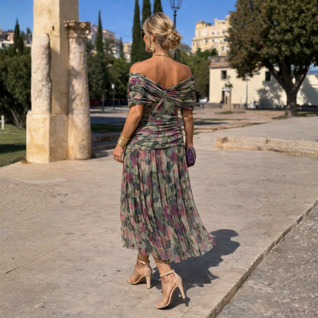 Lydia | Vestido Maxi Off Shoulder