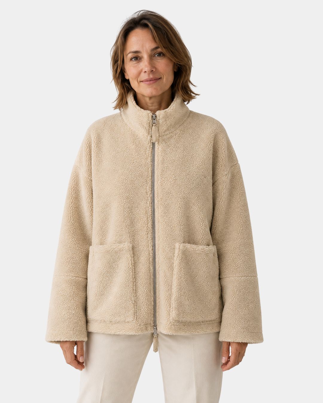 Aléanne | Chaqueta cálida de lana sintética