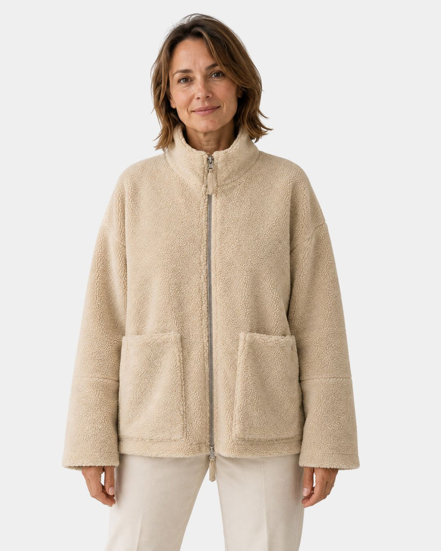 Aléanne | Chaqueta cálida de lana sintética