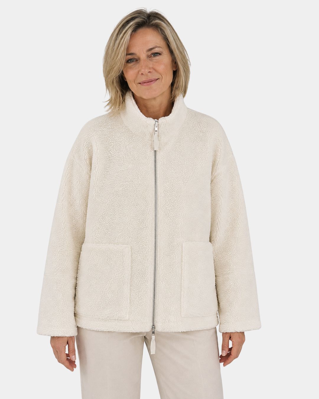 Aléanne | Chaqueta cálida de lana sintética