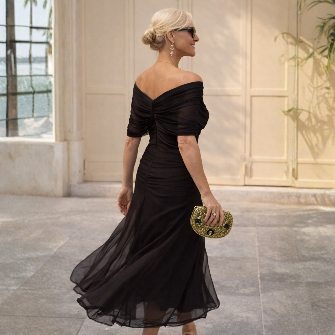 Lydia | Vestido Maxi Off Shoulder