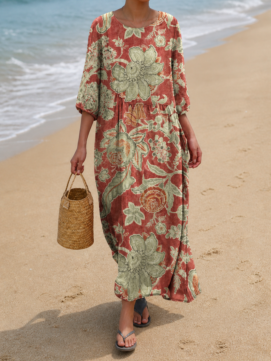 Susy | Vestido con diseño floral