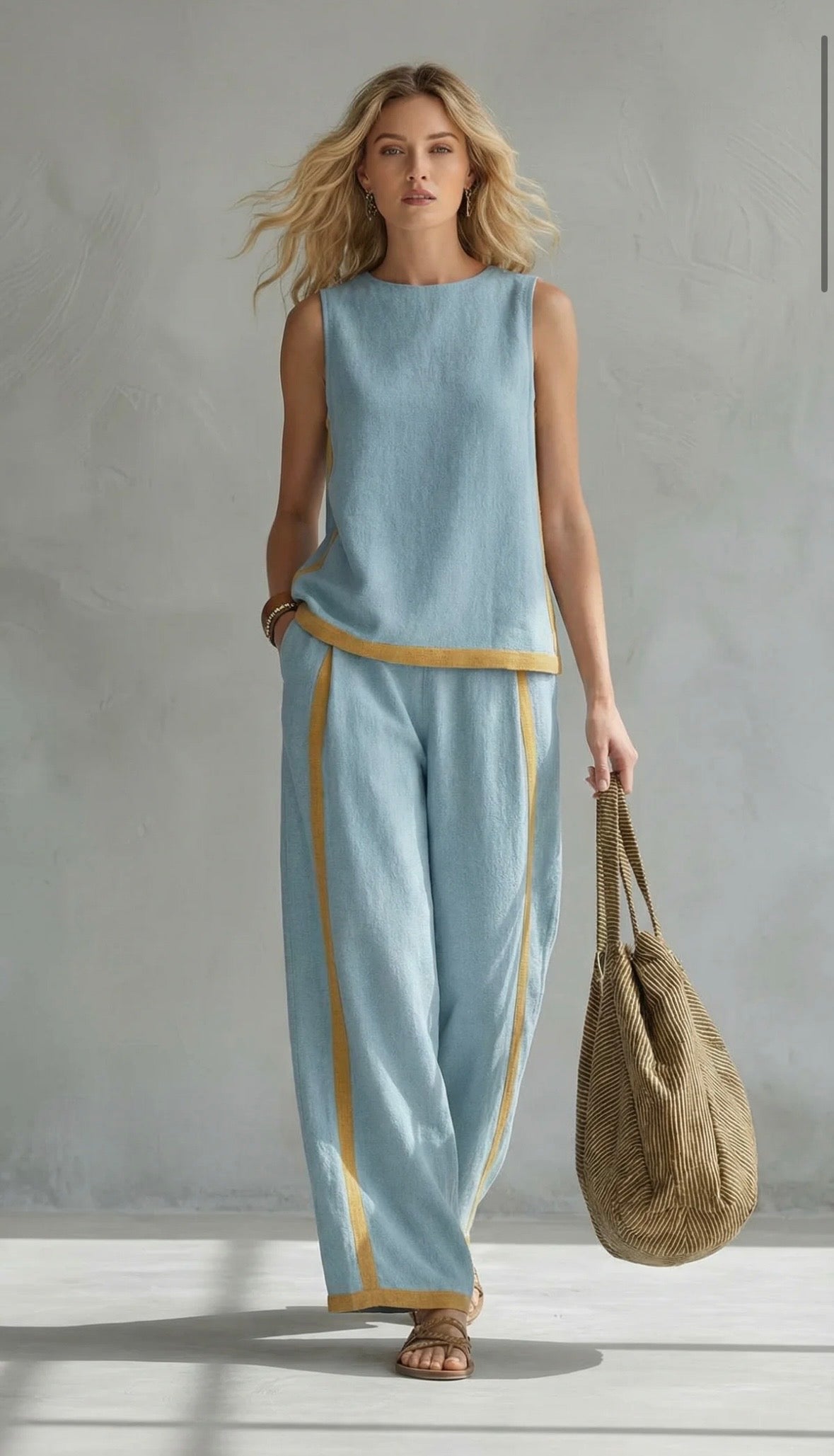 Leila | Conjunto elegante de dos piezas