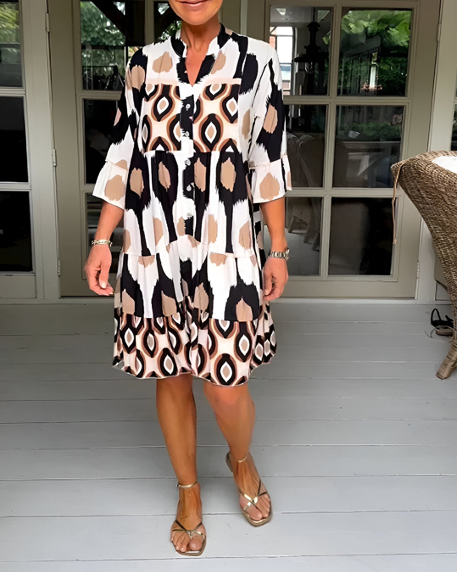 Octavia | Vestido bohemio elegante