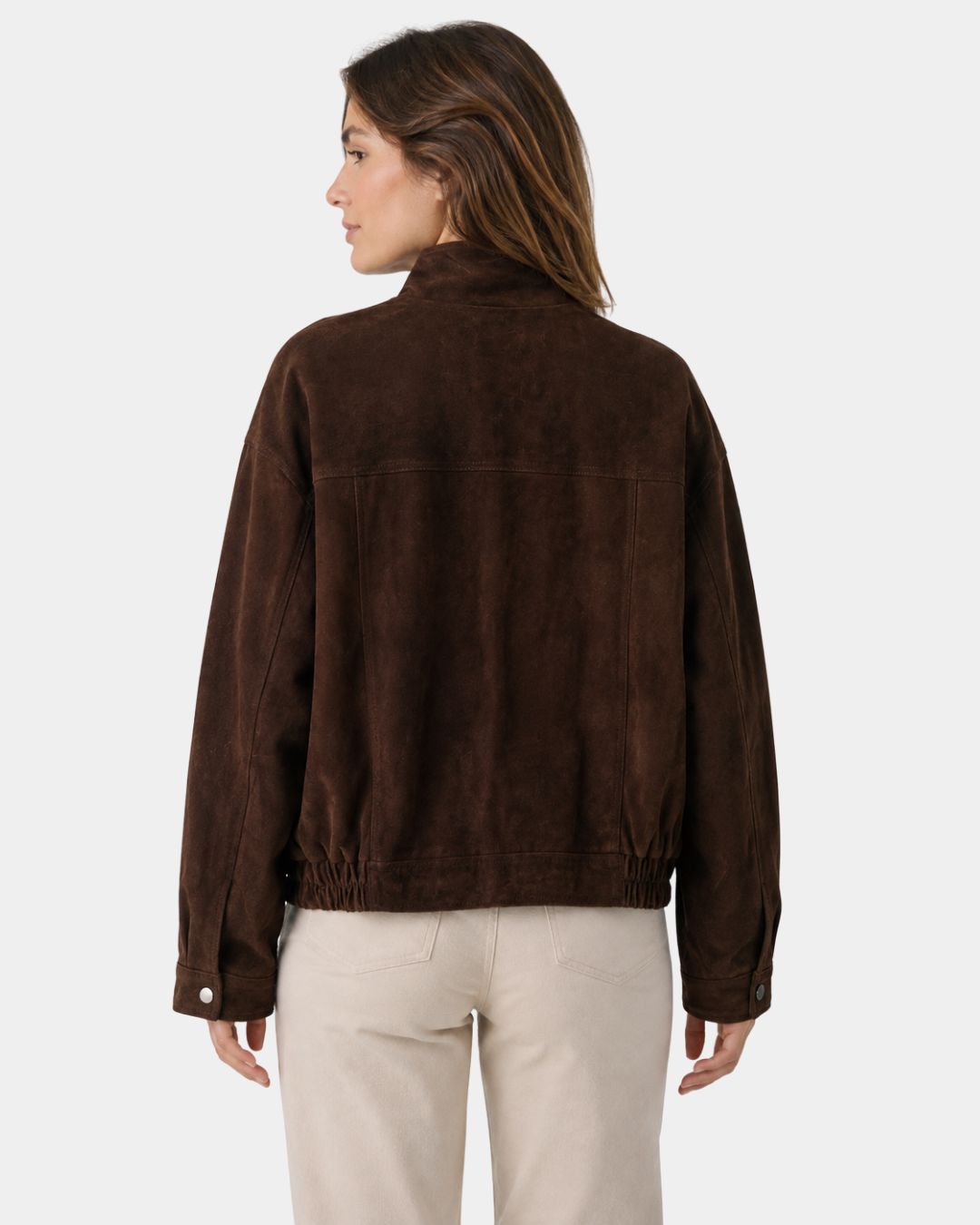 Cléoria | Chaqueta corta con cierre y bolsillos
