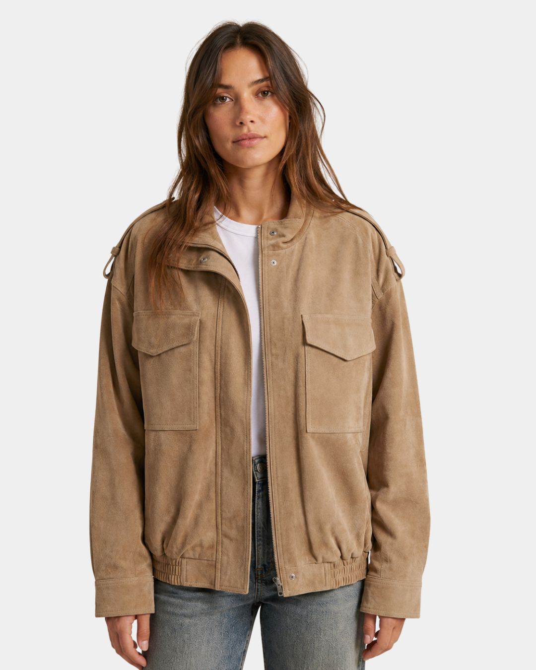 Lioranne | Chaqueta con cremallera y bolsillos