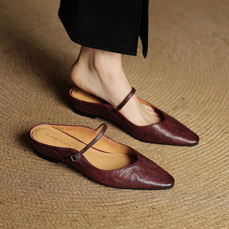 Sasha - Elegant leather sandals for women