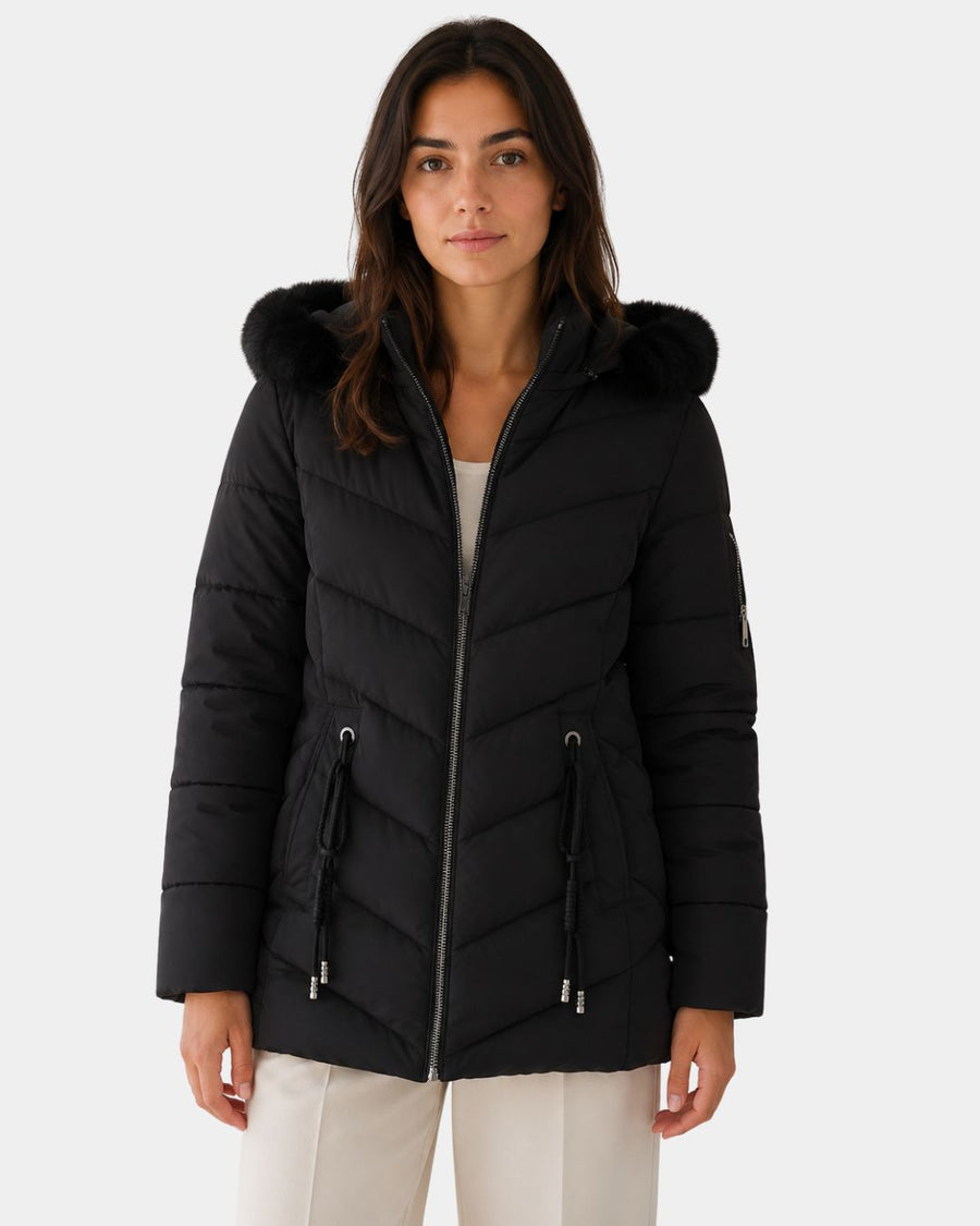 Anéline | Abrigo puffer acolchado elegante