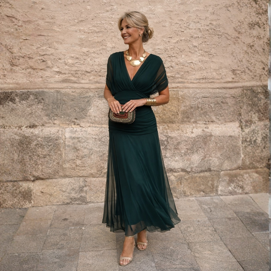 Lydia | Vestido Maxi Off Shoulder