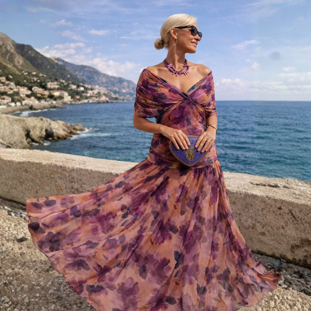 Lydia | Vestido Maxi Off Shoulder