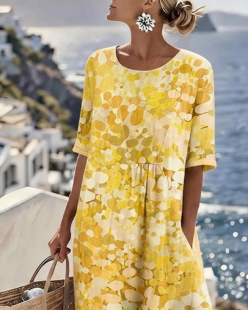 Fiori | Vestido holgado estampado