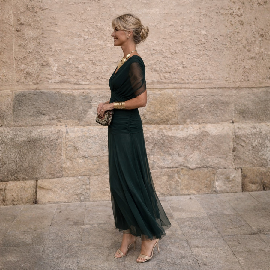Lydia | Vestido Maxi Off Shoulder