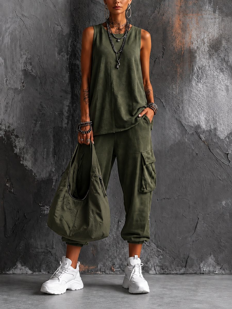Noelia | Conjunto casual de confort urbano + bolsa gratis