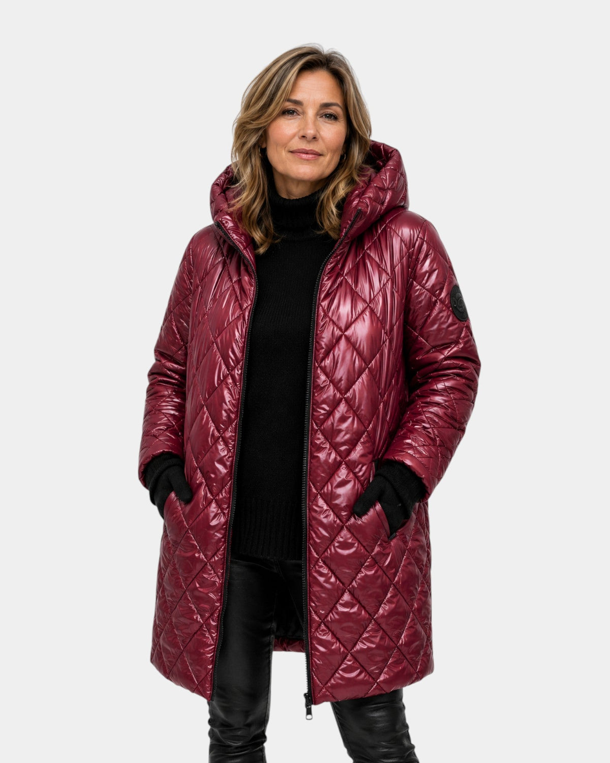 Naélys| Abrigo de invierno acolchado con capucha