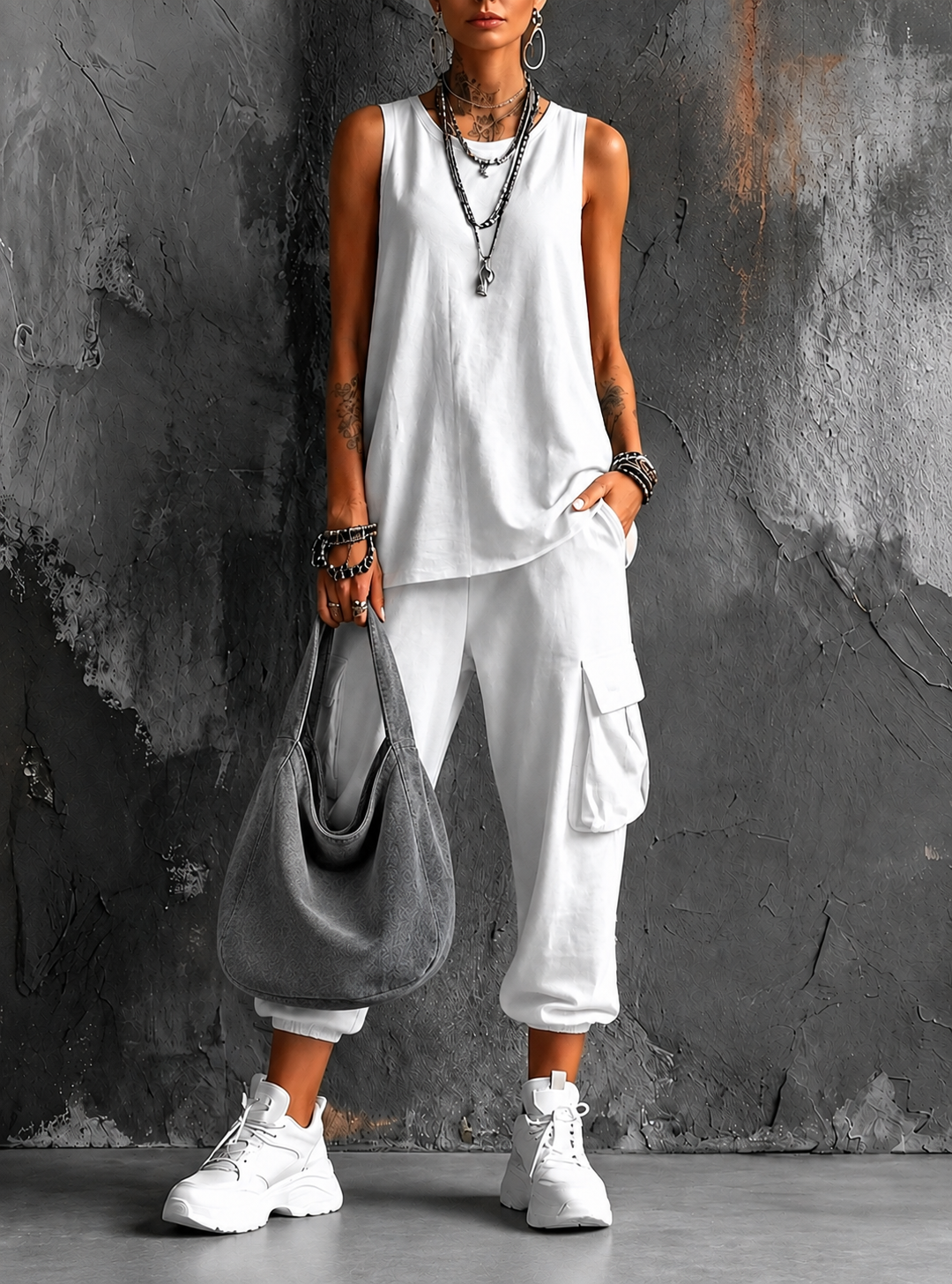 Noelia | Conjunto casual de confort urbano + bolsa gratis