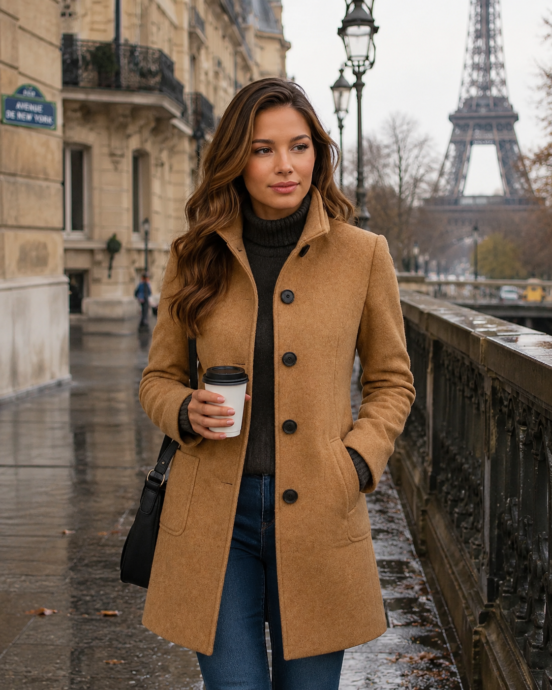 Anna | Abrigo femenino elegante con un diseño perfecto