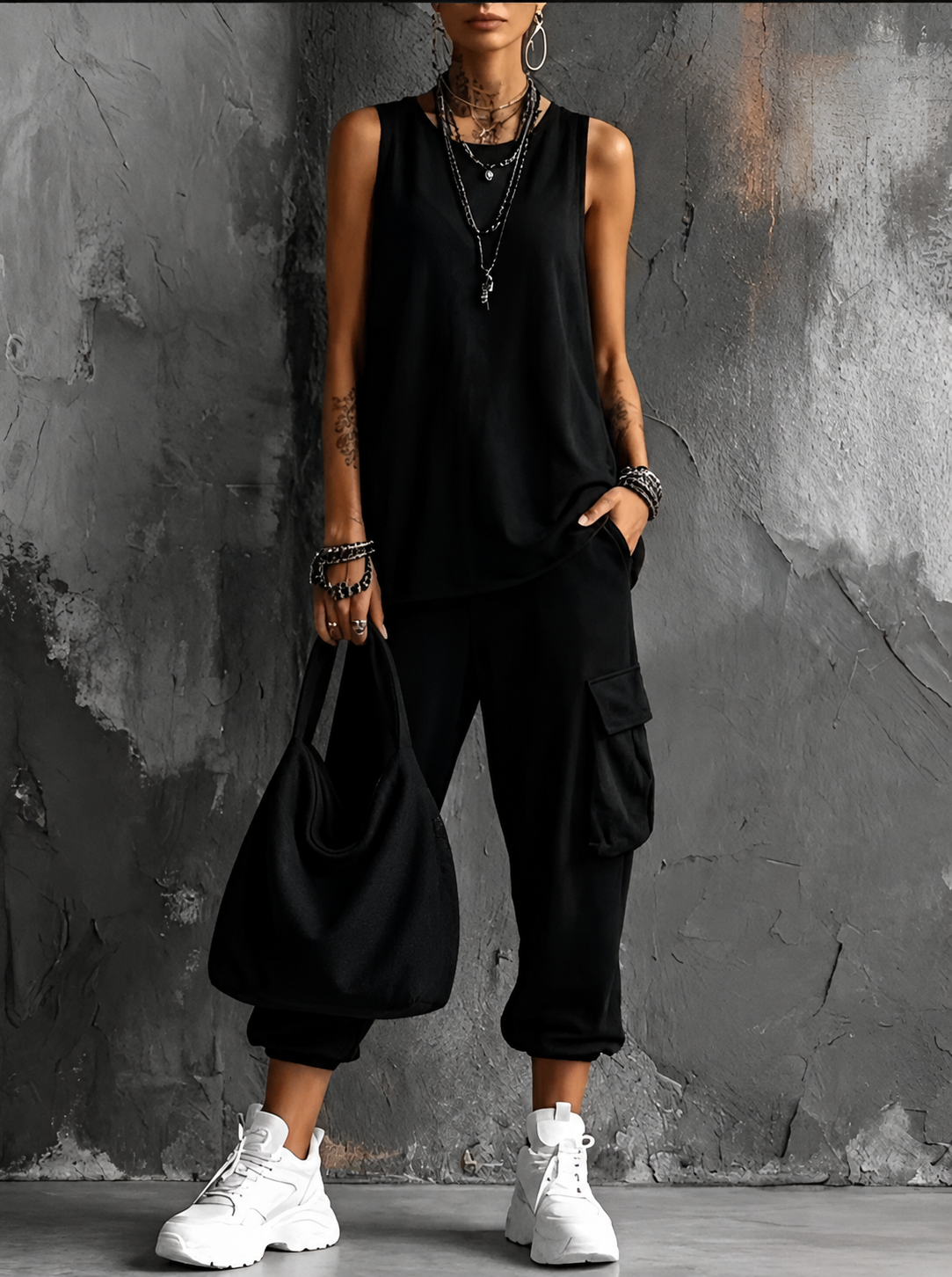 Noelia | Conjunto casual de confort urbano + bolsa gratis