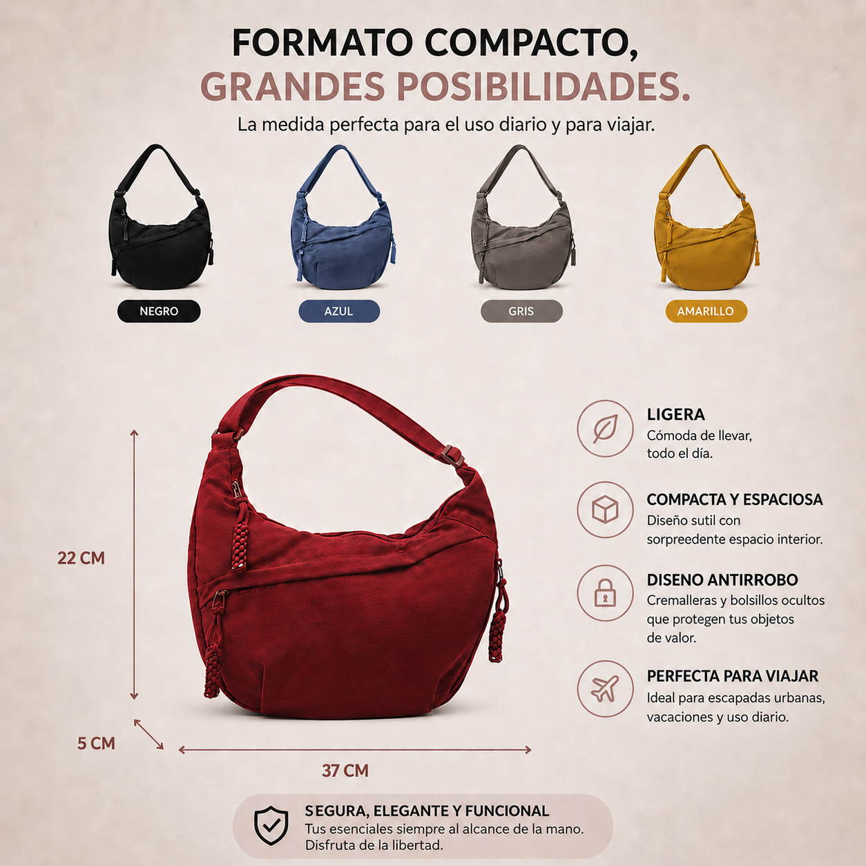 Aria | Bolso de Hombro