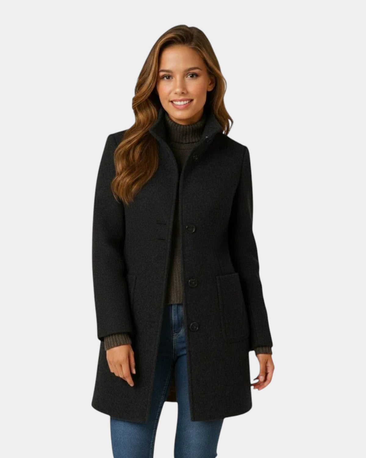 Anna | Abrigo femenino elegante con un diseño perfecto
