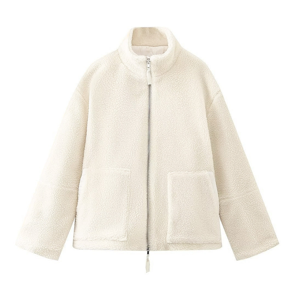 Aléanne | Chaqueta cálida de lana sintética