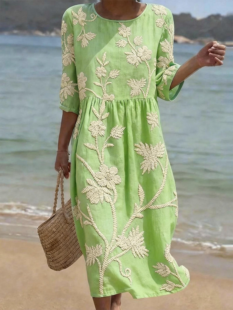 Teresa | Vestido con diseño floral