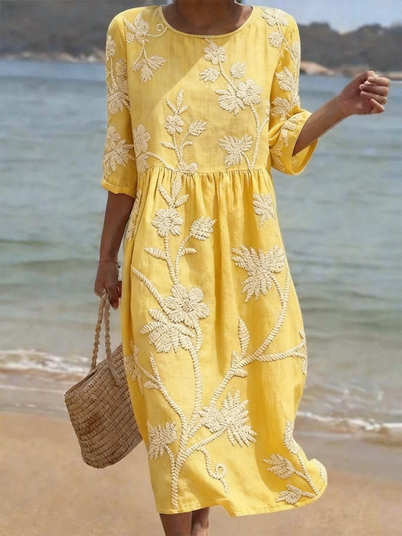 Rebeca | Vestido con diseño floral