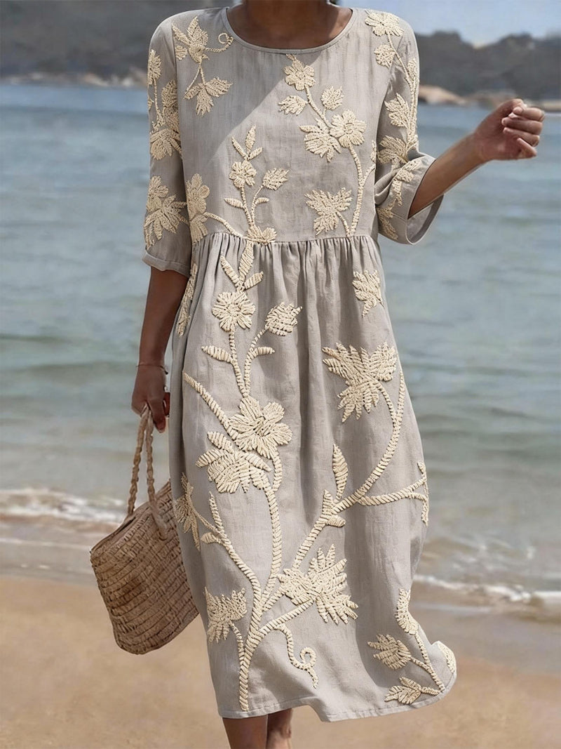 Elosie | Vestido con diseño floral