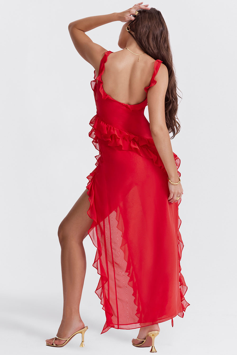 Luz | Vestido Deslumbrante con Volantes