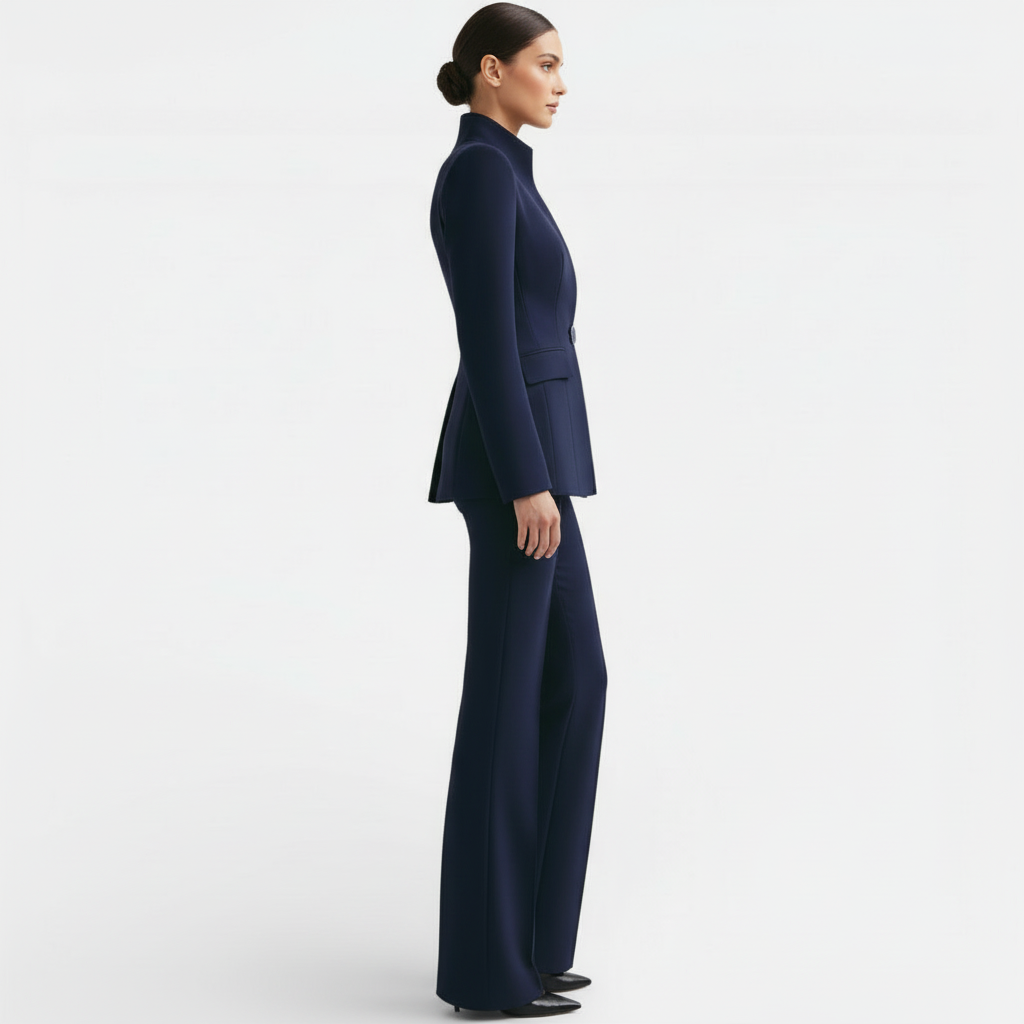 Conjunto Elegante de Mujer | Chaqueta y Pantalones Profesionales