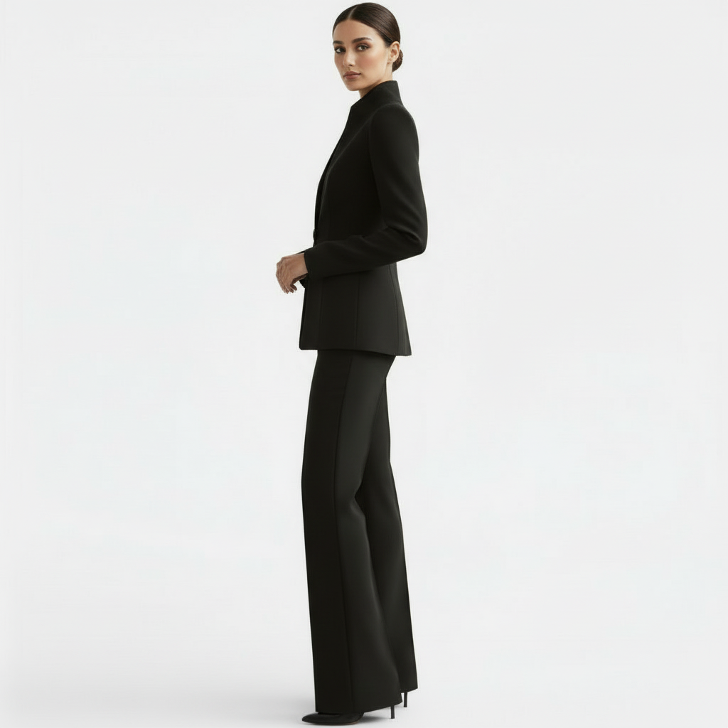 Conjunto Elegante de Mujer | Chaqueta y Pantalones Profesionales