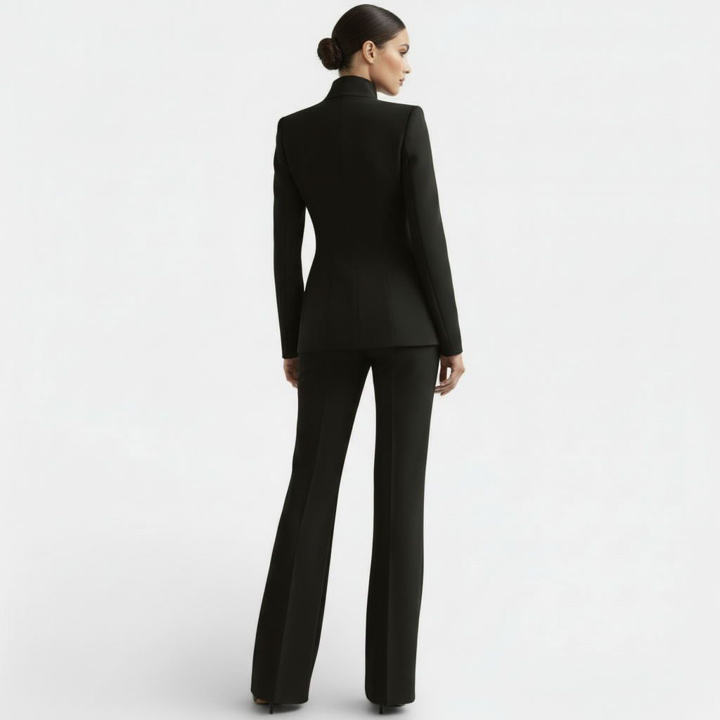Conjunto Elegante de Mujer | Chaqueta y Pantalones Profesionales