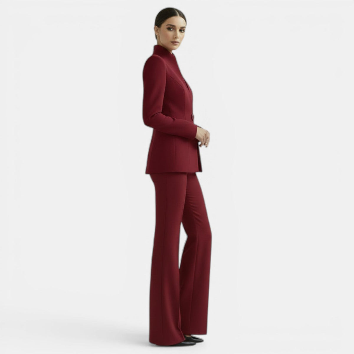 Conjunto Elegante de Mujer | Chaqueta y Pantalones Profesionales