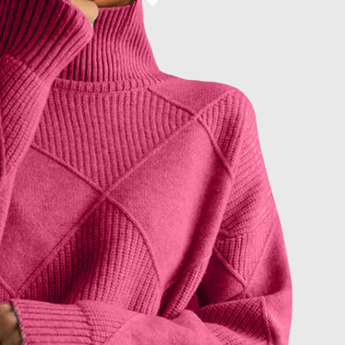 Lauren | Suéter de lujo con cuello alto