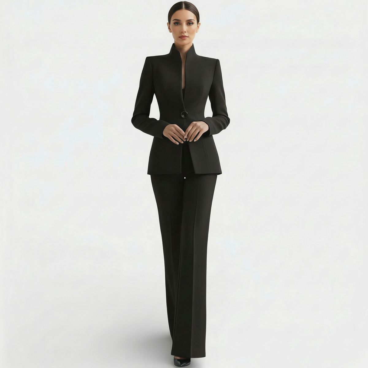Conjunto Elegante de Mujer | Chaqueta y Pantalones Profesionales
