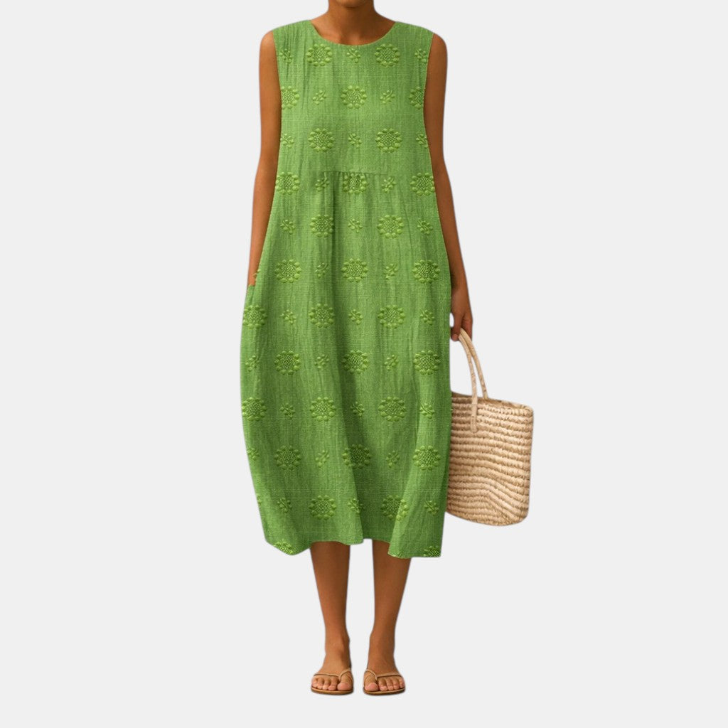 OLIVIA - VESTIDO MIDI LIGERO DE DÍA