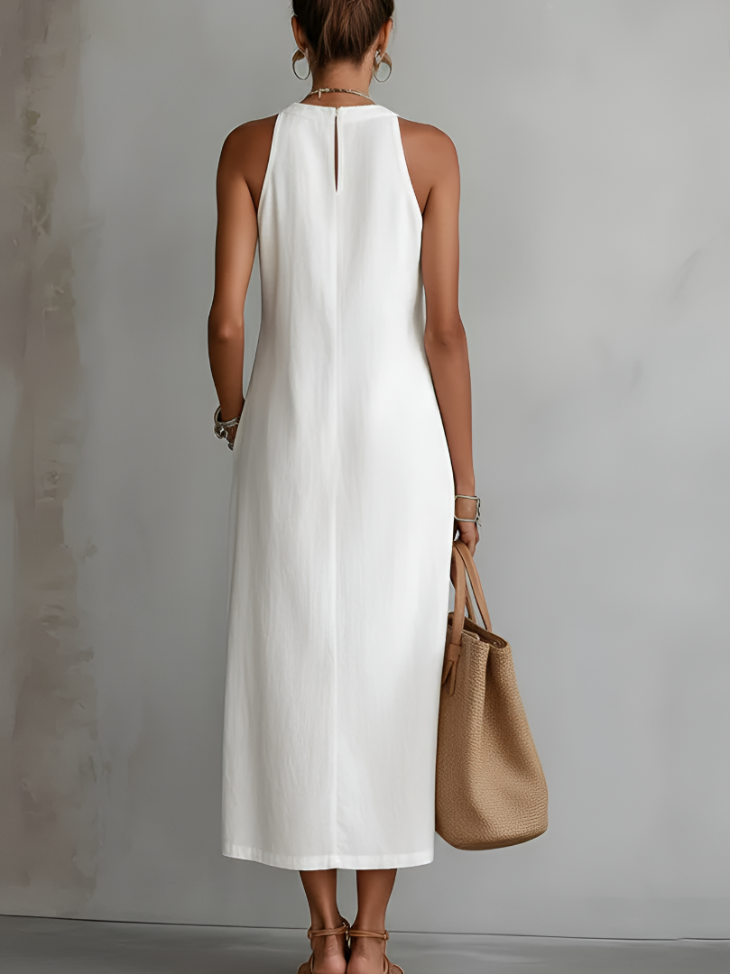 Jimena | Vestido elegante con cuello Halter