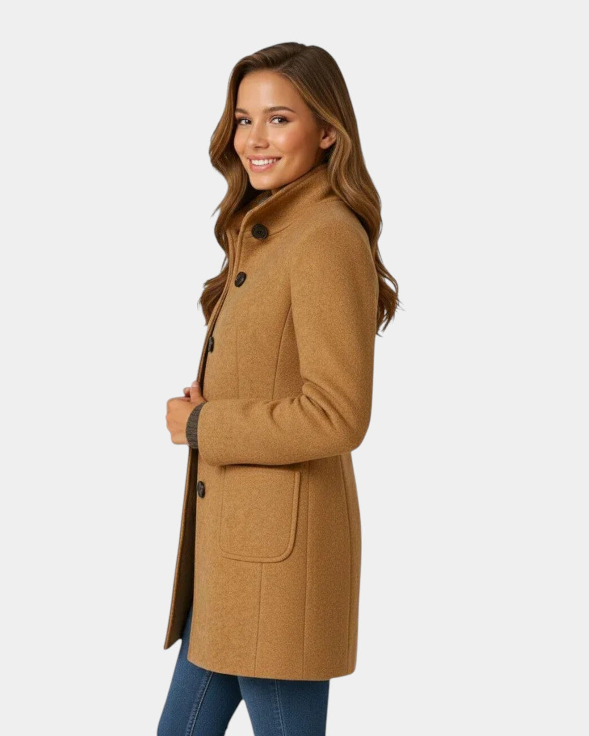 Anna | Abrigo femenino elegante con un diseño perfecto