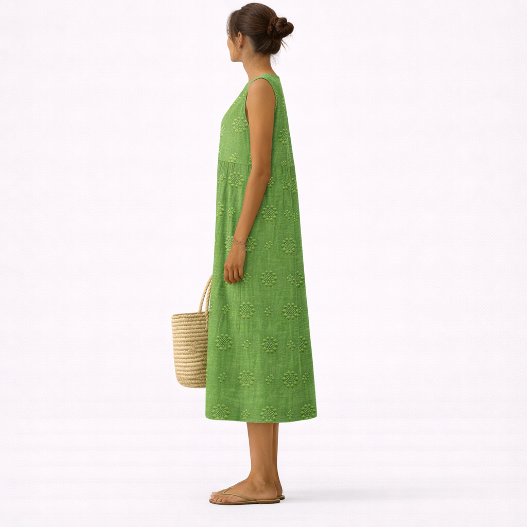 OLIVIA - VESTIDO MIDI LIGERO DE DÍA