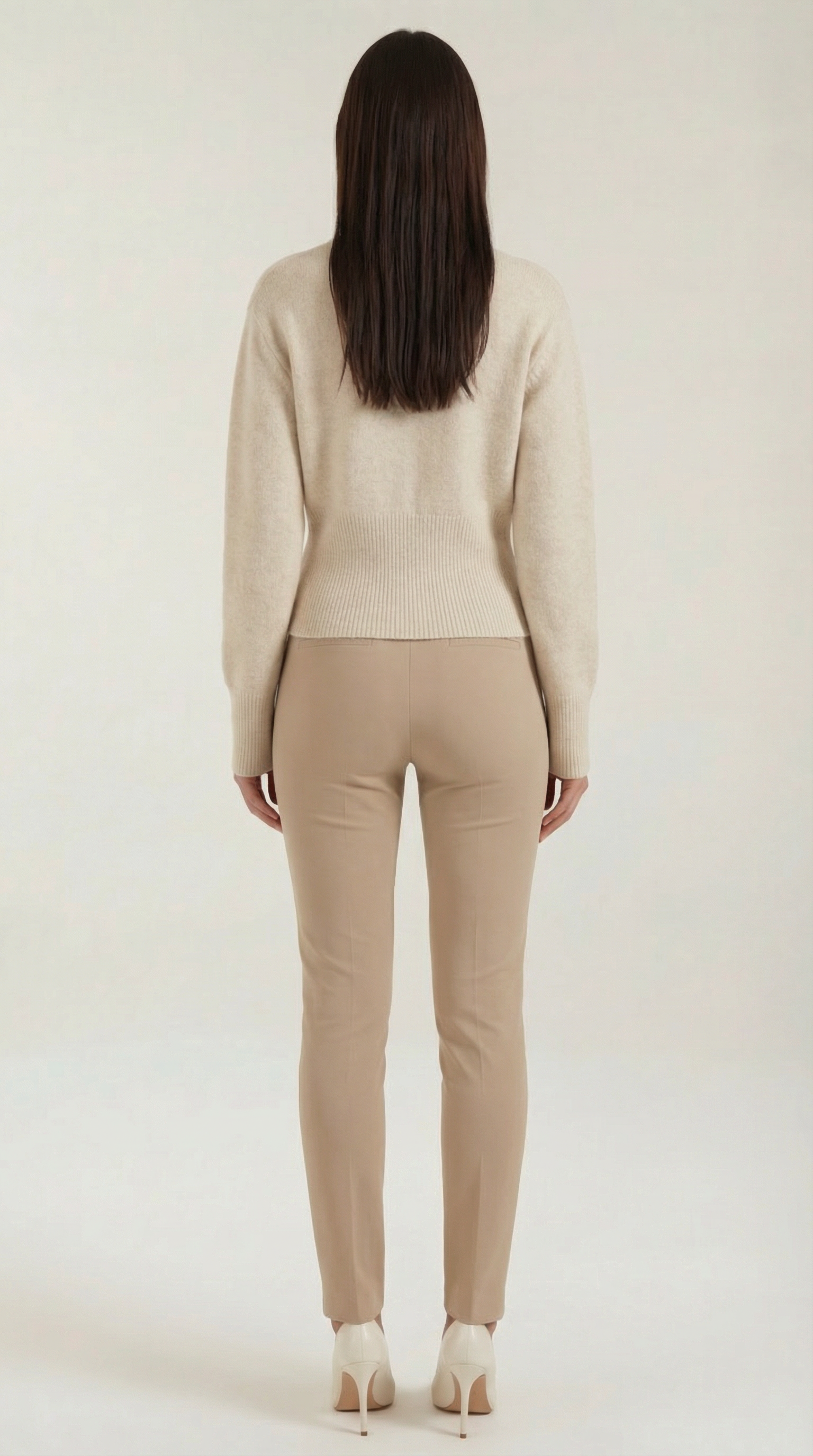 Beverly half-zip knit sweater