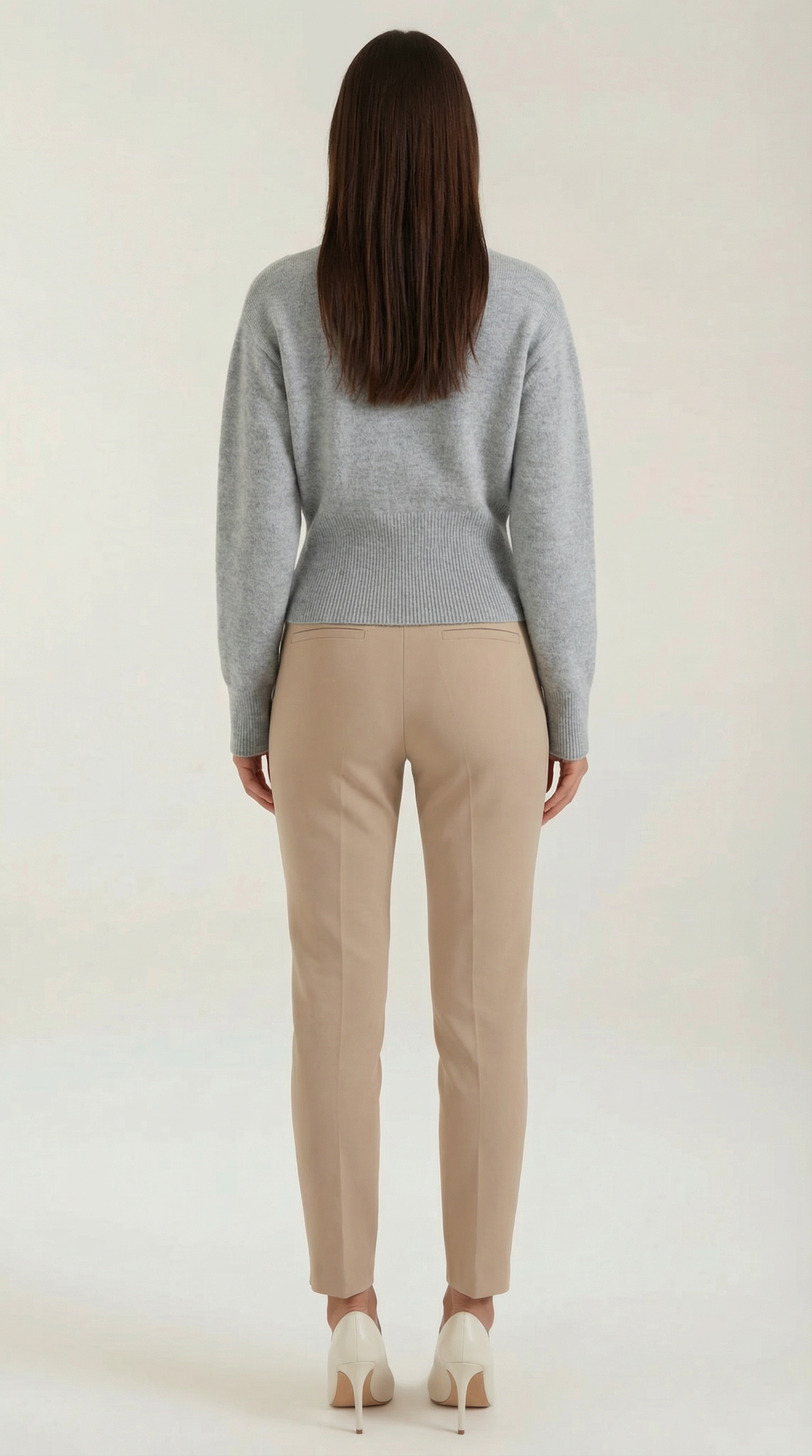 Beverly half-zip knit sweater