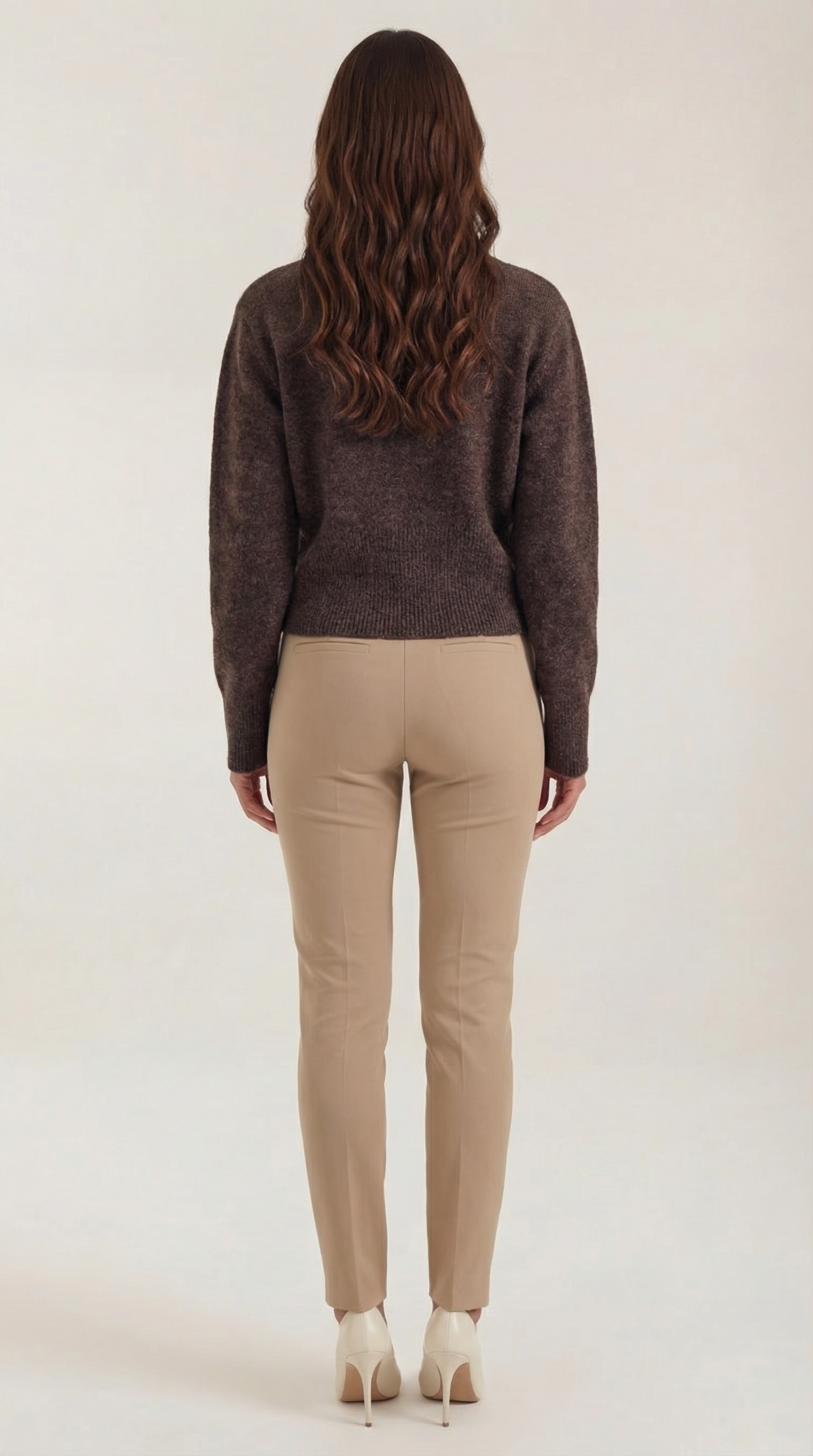 Beverly half-zip knit sweater