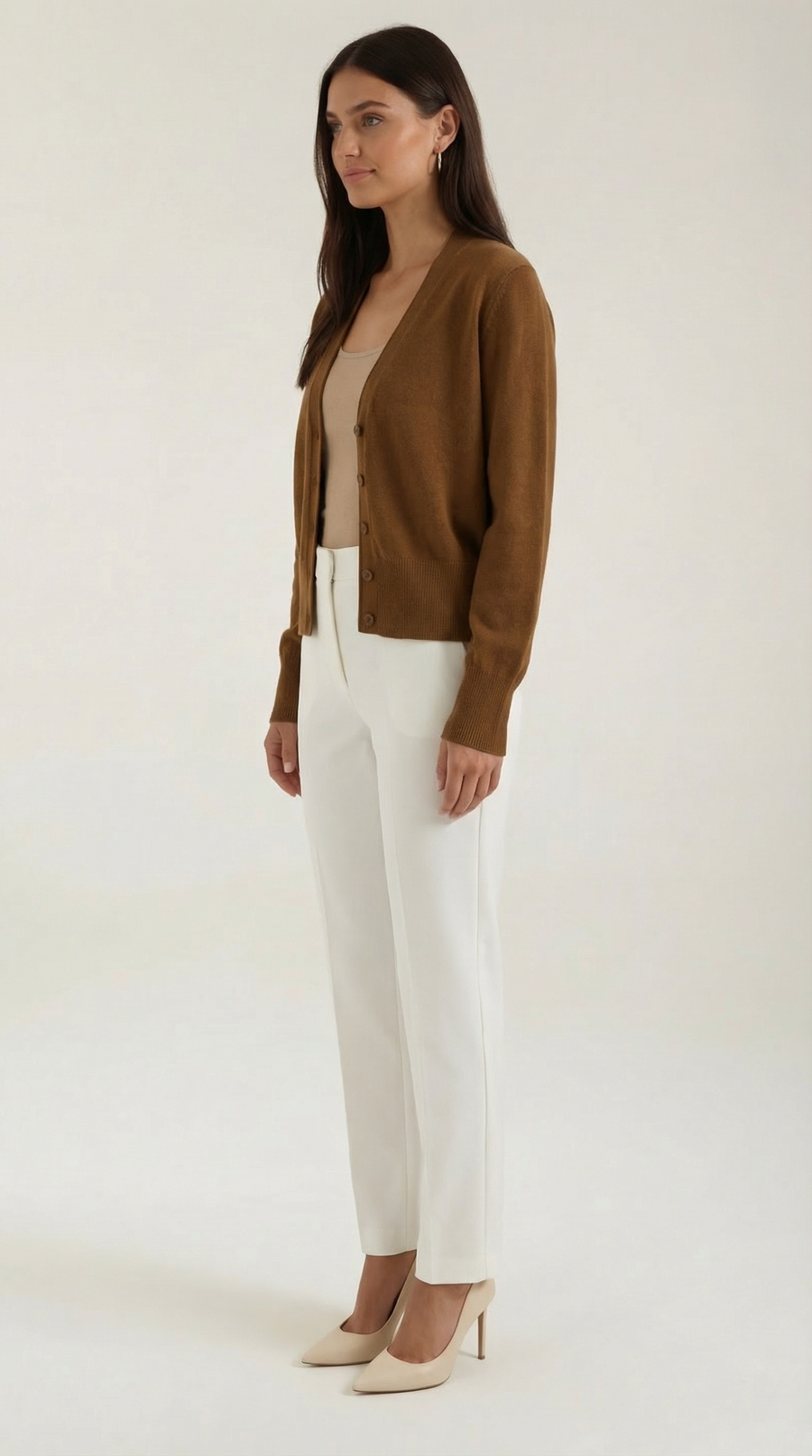 Bonnie V-Neck Knit Cardigan