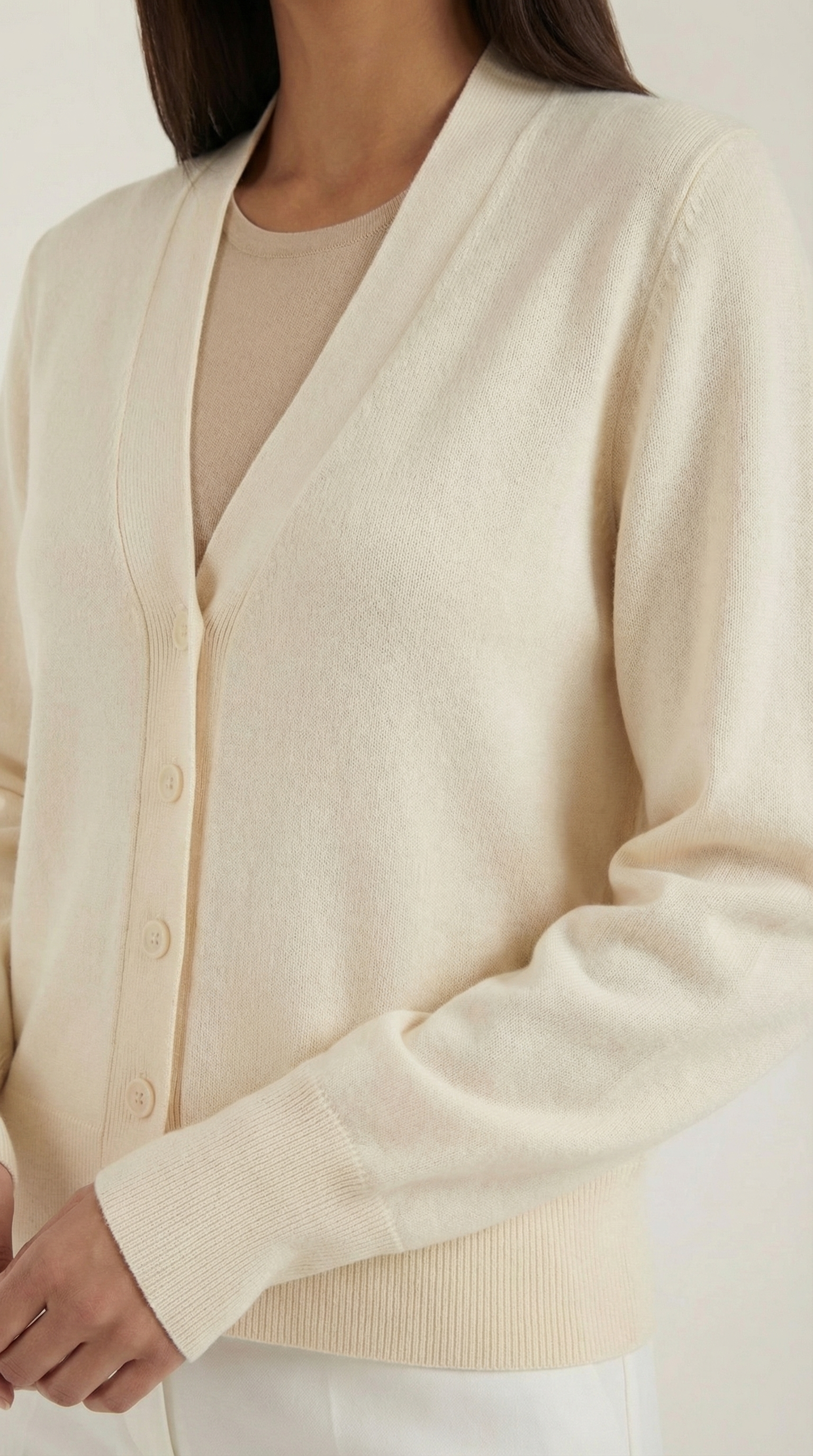 Bonnie V-Neck Knit Cardigan