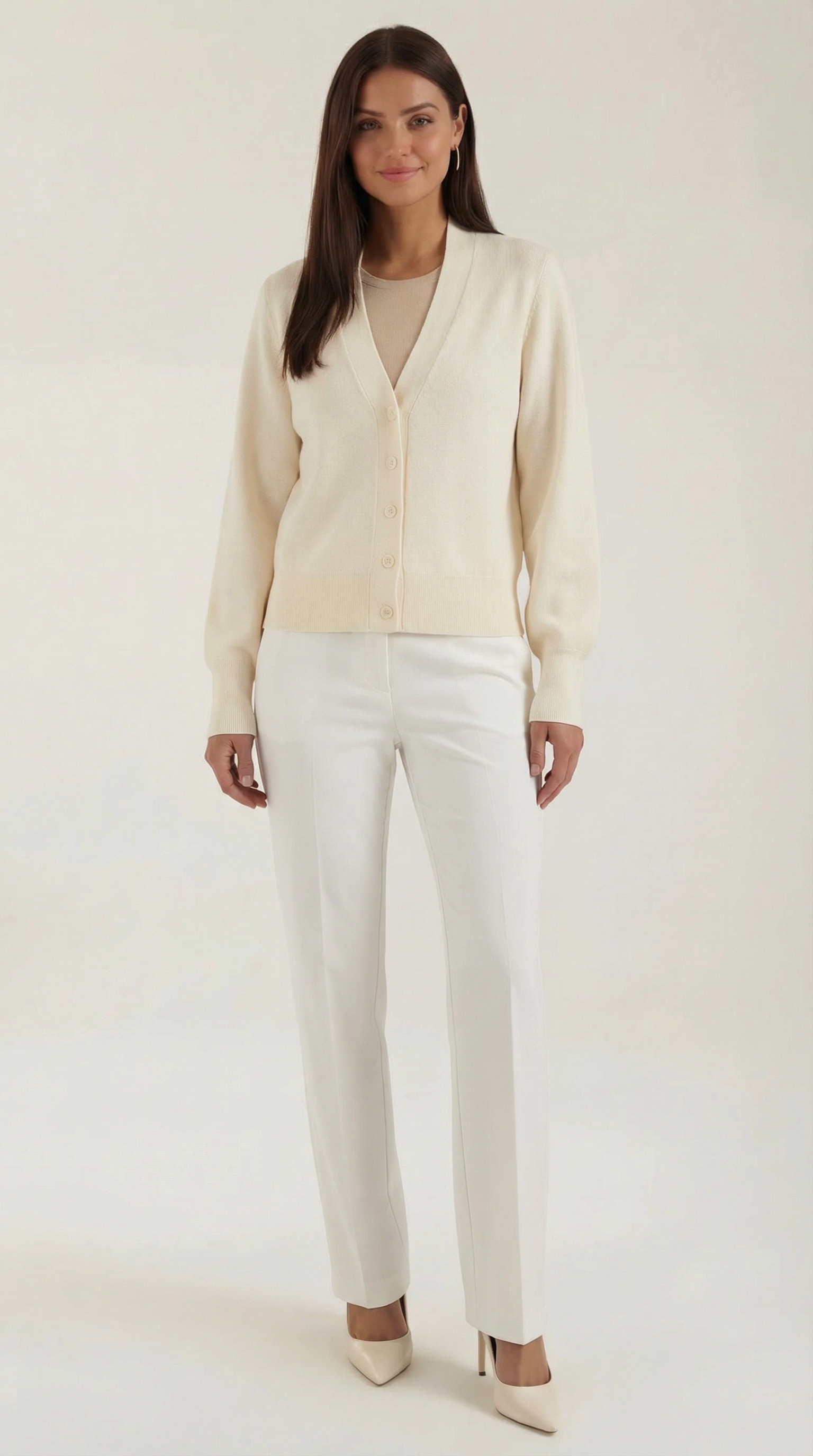 Bonnie V-Neck Knit Cardigan
