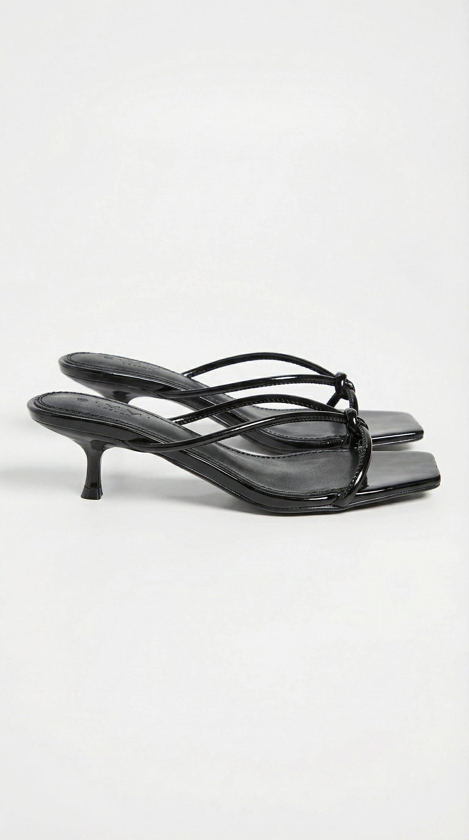 Christina heeled sandals with knot detail