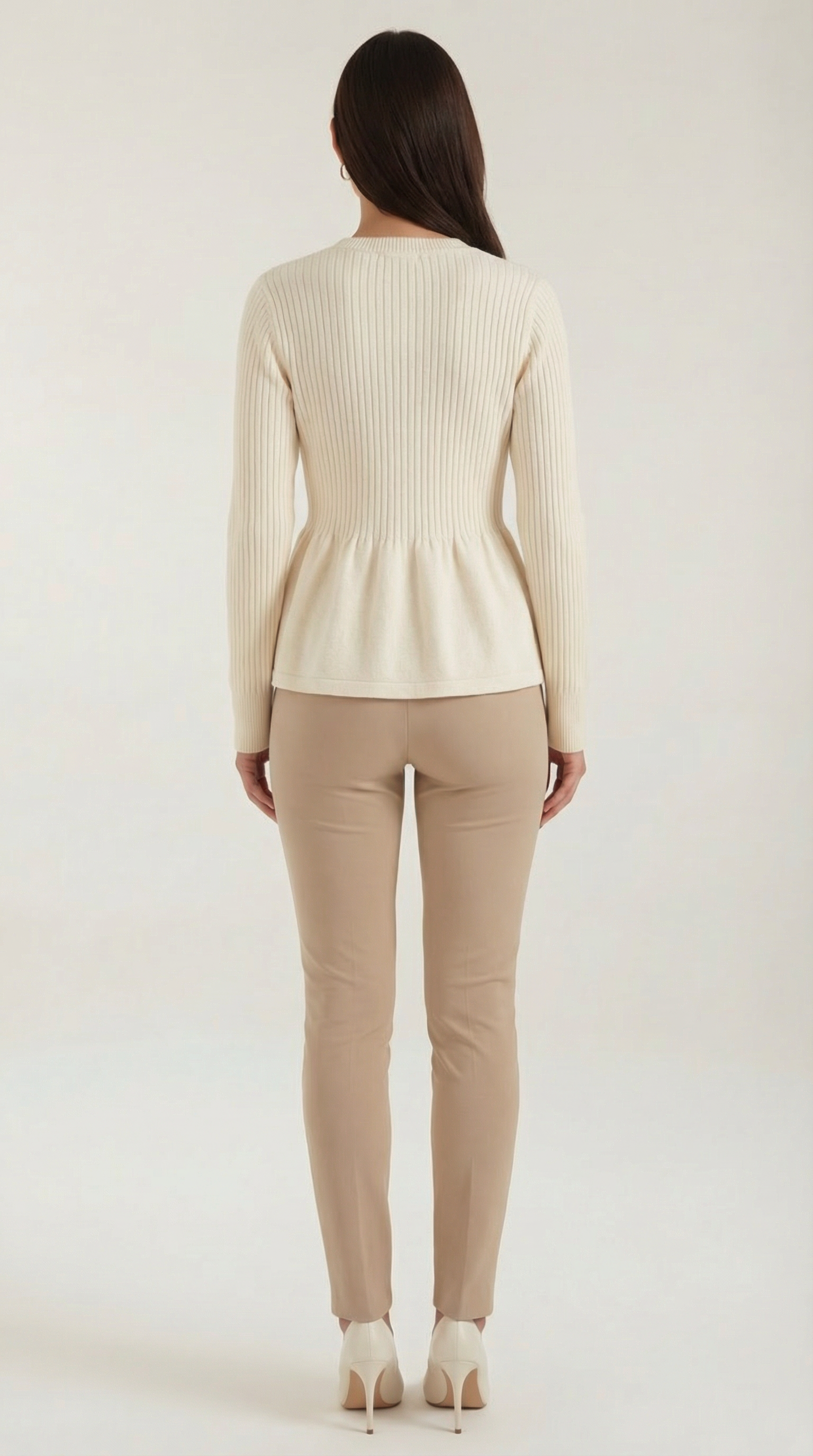 Diana Ruffled Button Cardigan