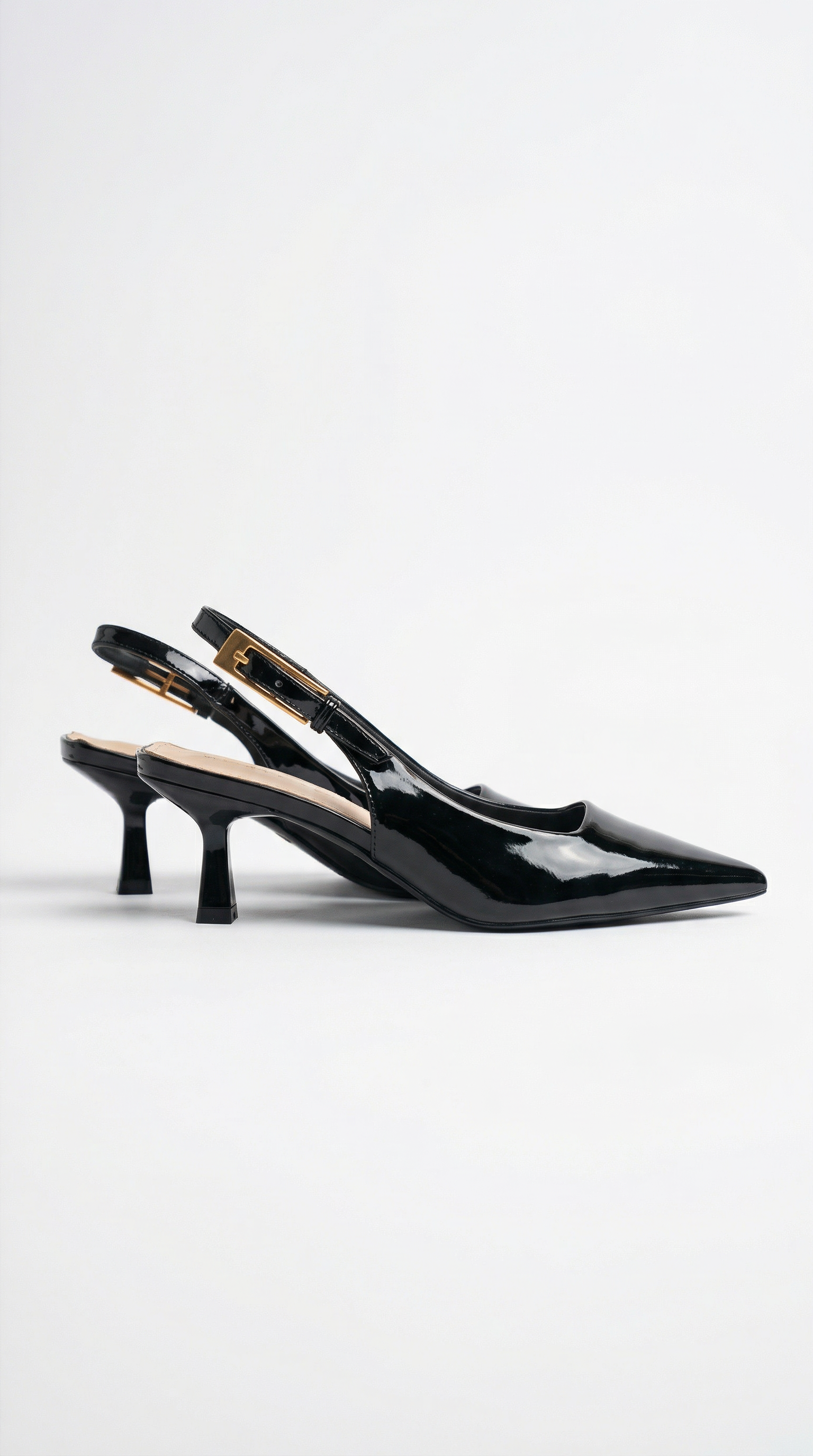 Elizabeth Low-Heel Slingback Shoes