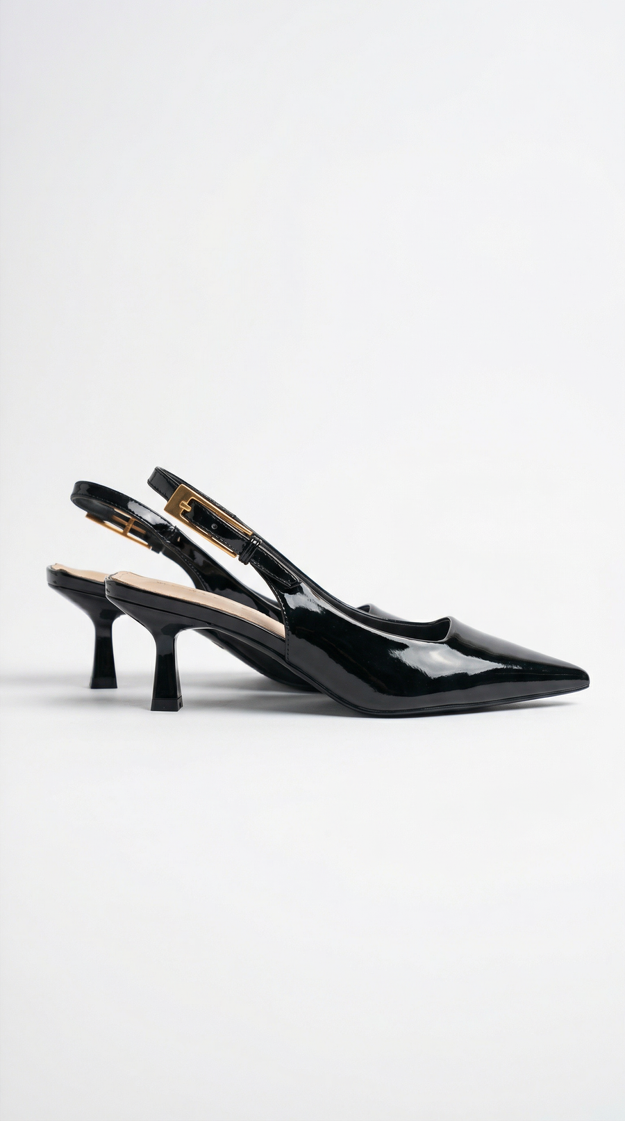 Elizabeth Low-Heel Slingback Shoes