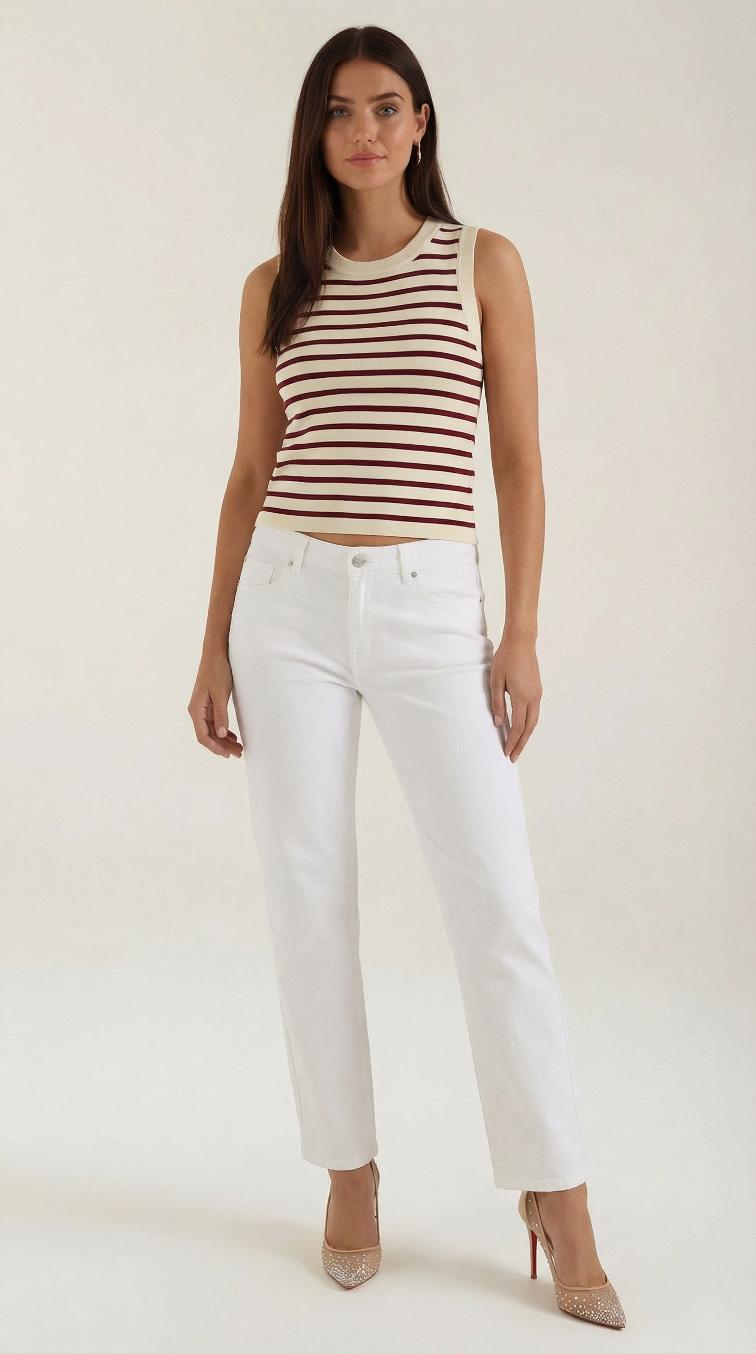 Heloise Rayas Strappy Top