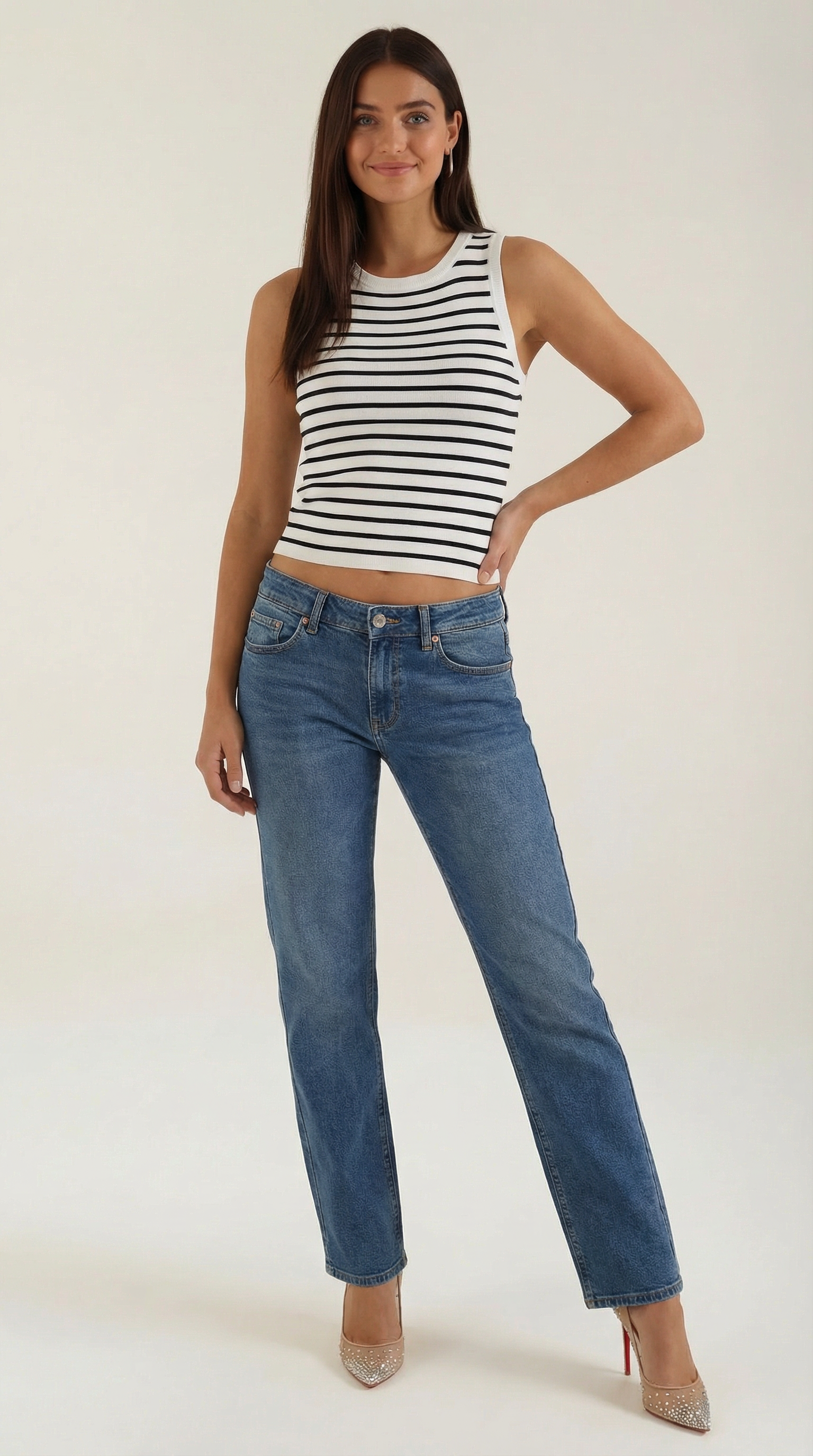 Heloise Rayas Strappy Top
